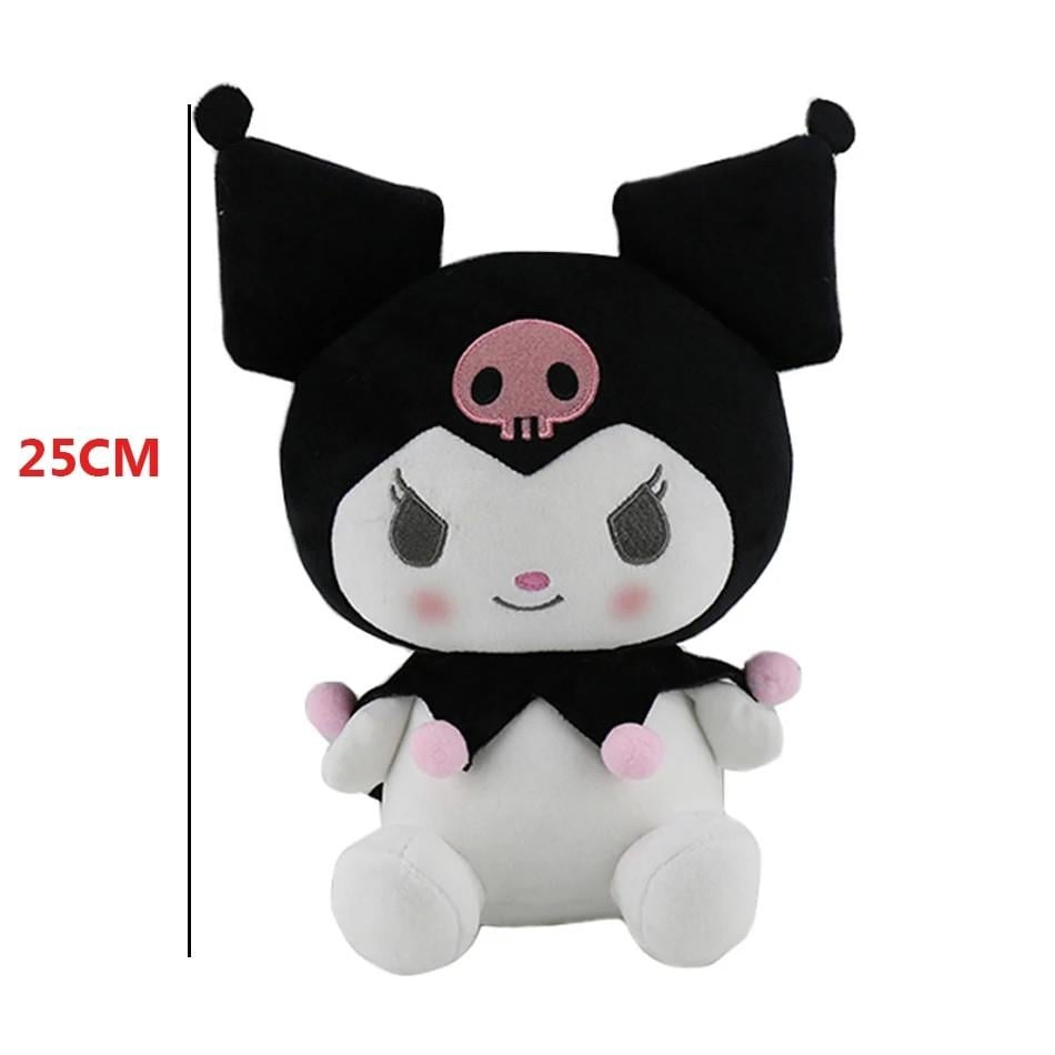 Мягкая игрушка Hello Kitty Аниме Kuromi 25 см Розовый - фото 4