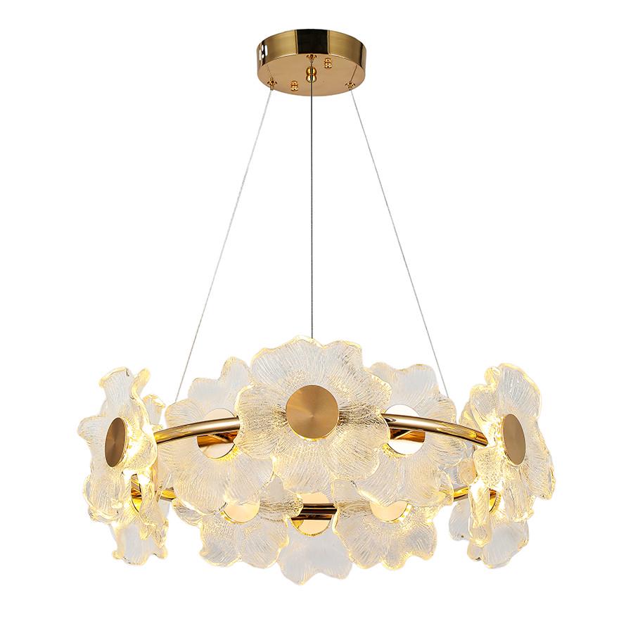 Люстра 7989249-12 Led 600 GD 20W Золотий - фото 2