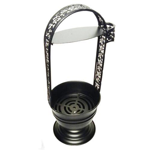Корзина-кадило для угля Amy Deluxe AM-BS003 металл с сеткой и термозащитой ручки - фото 3 Корзина-кадило для угля Amy Deluxe AM-BS003 металл с сеткой и термозащитой ручки - фото 3