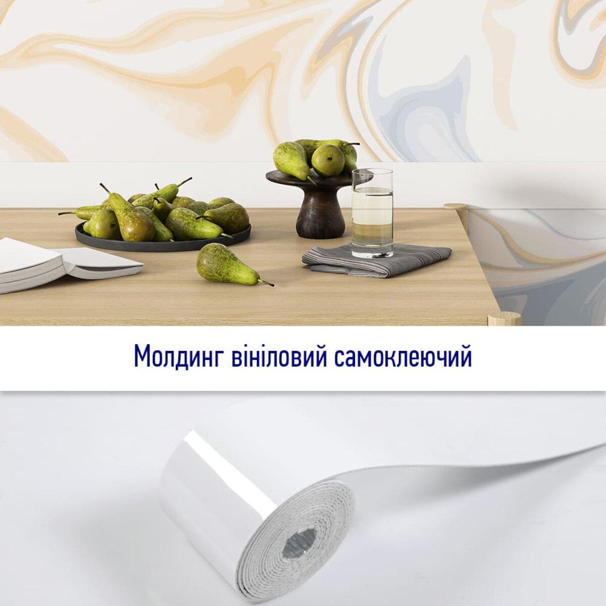 Молдинг вініловий самоклеючий 5000х100х2 мм (SW-00001792) - фото 5