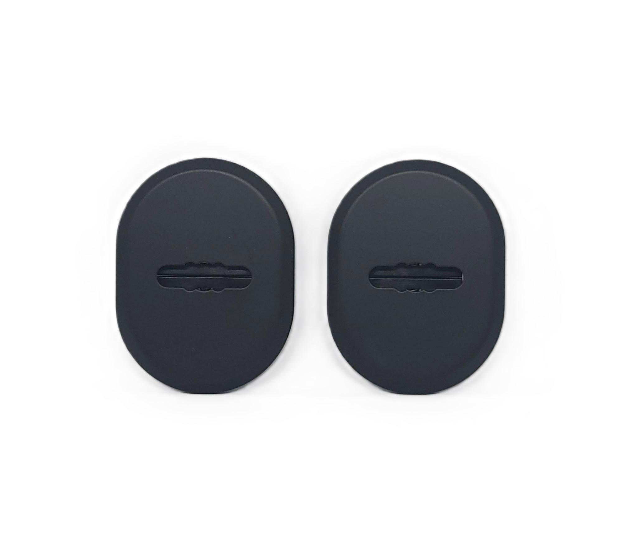 Накладка під сувальдний ключ 69x52 мм Чорний