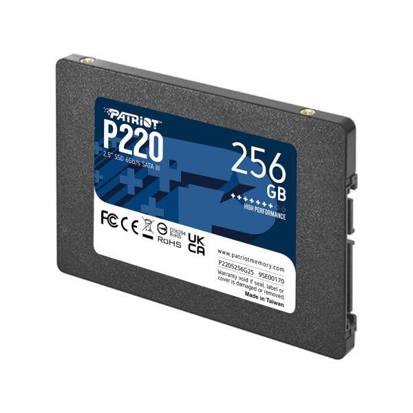 SSD-накопичувач Patriot P220 256GB 2,5" SATAIII TLC (P220S256G25) - фото 2 SSD-накопичувач Patriot P220 256GB 2,5" SATAIII TLC (P220S256G25) - фото 2