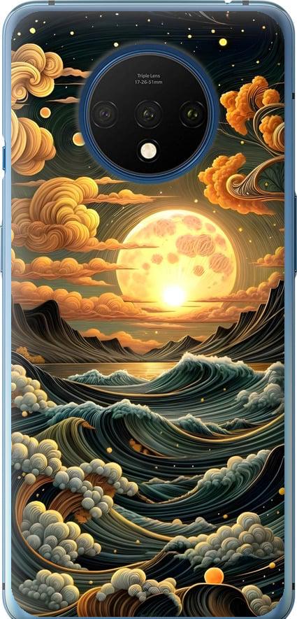 Чехол на OnePlus 7T Арт волны (6332u-1809-42517)