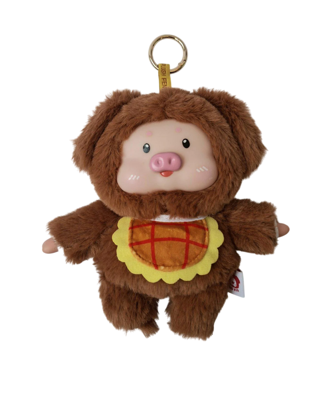 Іграшка плюшева свинка 18 см Коричневий (SAM-2144)