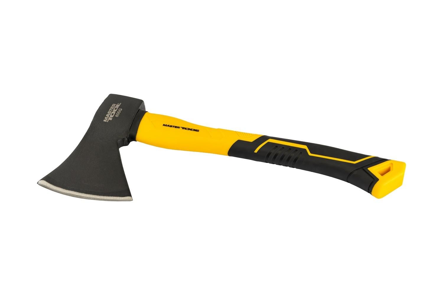 Топор MasterTool 800 г HRC 50 рукоятки из стекловолокна 370 мм (05-0905)
