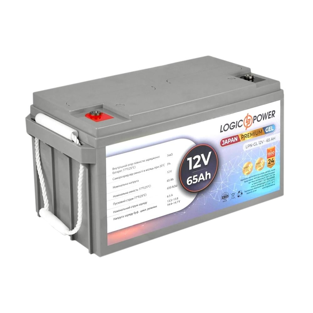 Аккумулятор для ИБП LogicPower LPN-GL 12V 65 Ah