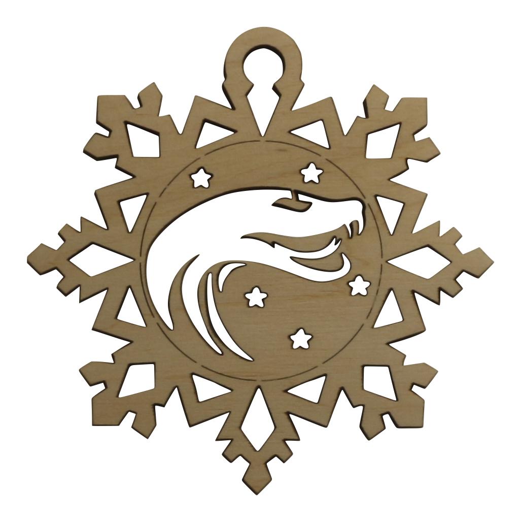 Игрушка на елку Змея из фанеры (01012184)