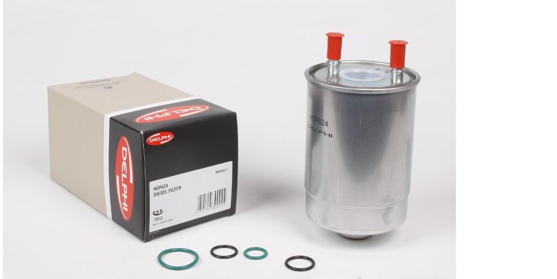 Фильтр топливный DELPHI для Renault Megane/Scenic 1,5-2,0DCI 08- (HDF624)