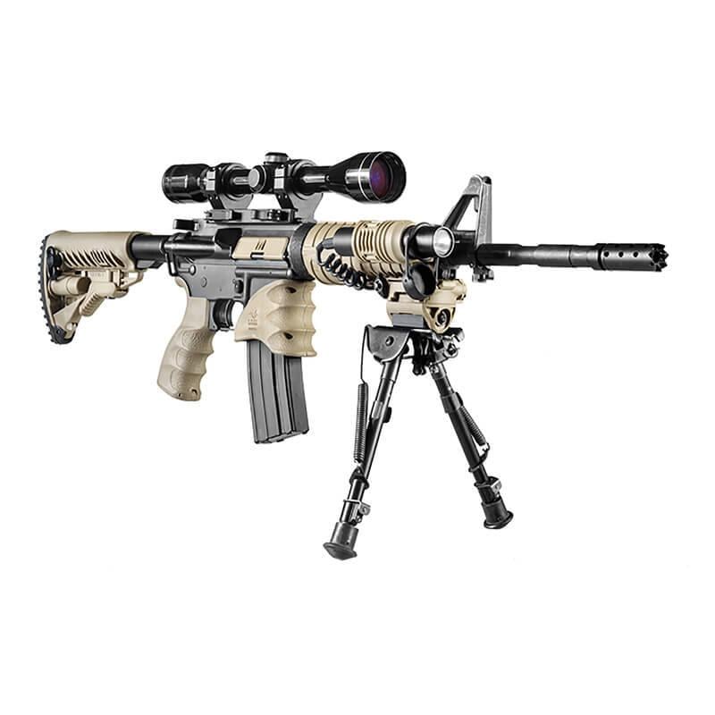 Адаптер для сошек FAB Defense H-POD Picatinny Adaptor поворотно-наклонный на планку Пикатинни Черный (243322) - фото 8 Адаптер для сошек FAB Defense H-POD Picatinny Adaptor поворотно-наклонный на планку Пикатинни Черный (243322) - фото 8