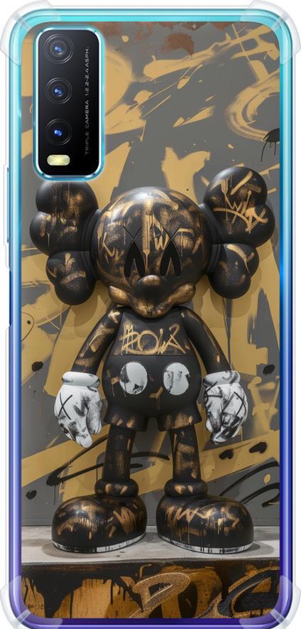 Чехол на Vivo Y20 Bronze kaws (6097sp-2078-42517)