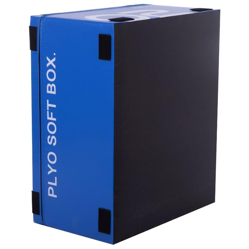 Бокс мягкий плиометрический набор Zelart PLYO BOXES FI-3635 3 шт. 90х75х30/45/60 см Зеленый/Синий/Красный (NA004392) - фото 4