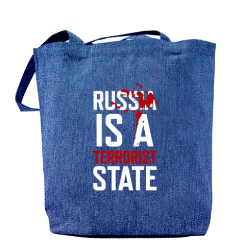 Шоппер russia is a terrorist state Джинс (11042251-61-167791)