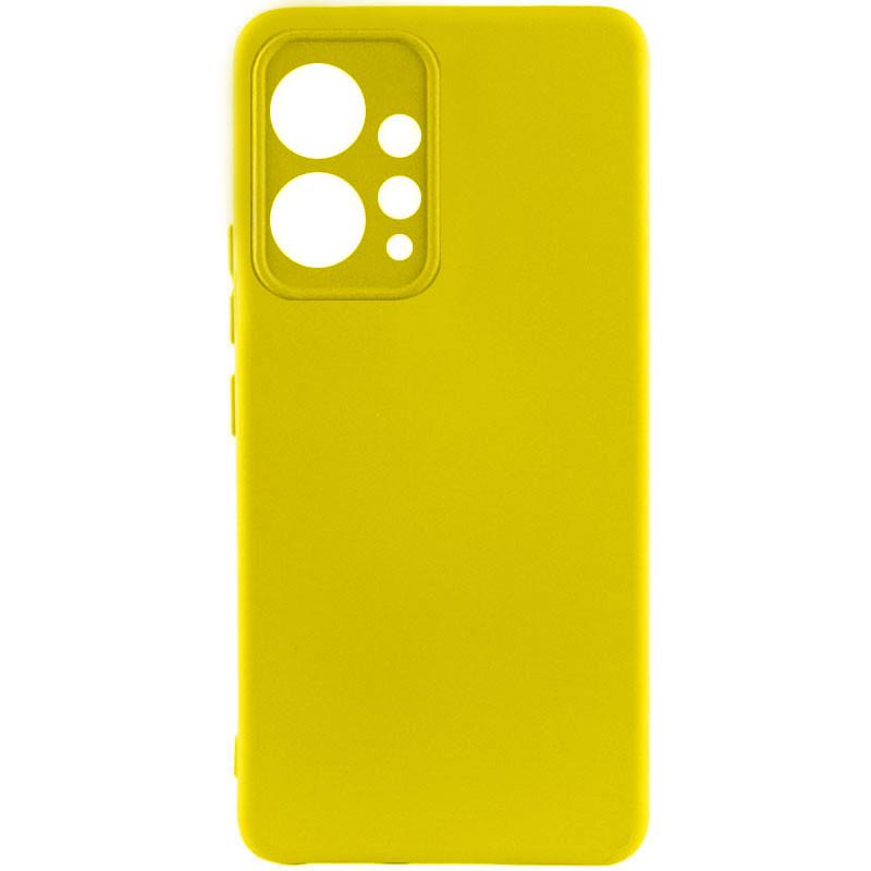 Протиударний Чохол Silicone Cover Lakshmi Full Camera (A) для Xiaomi Redmi Note 12 4G Жовтий / Flash