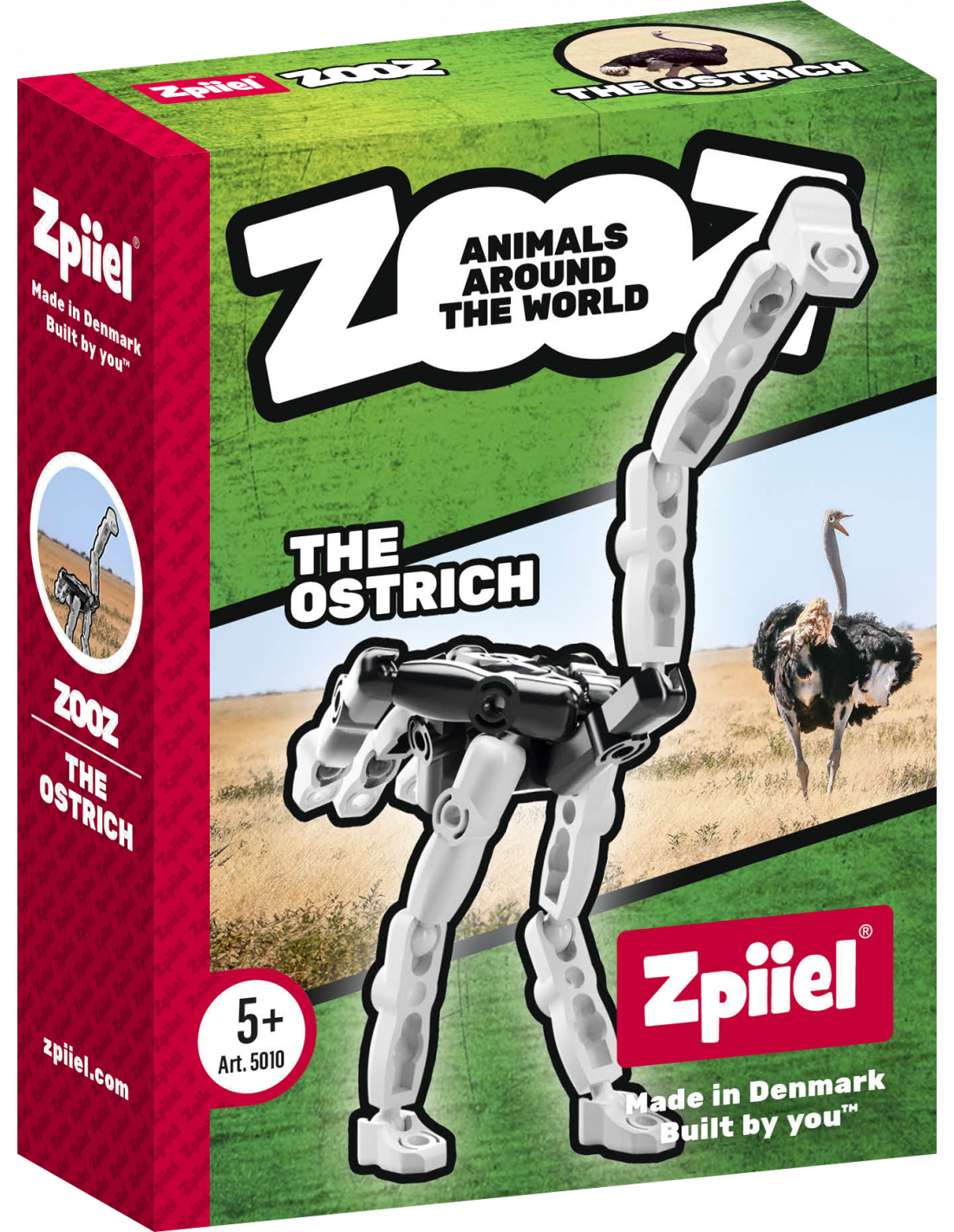 Конструктор Zpiiel ZooZ The Ostrich Страус (5010)
