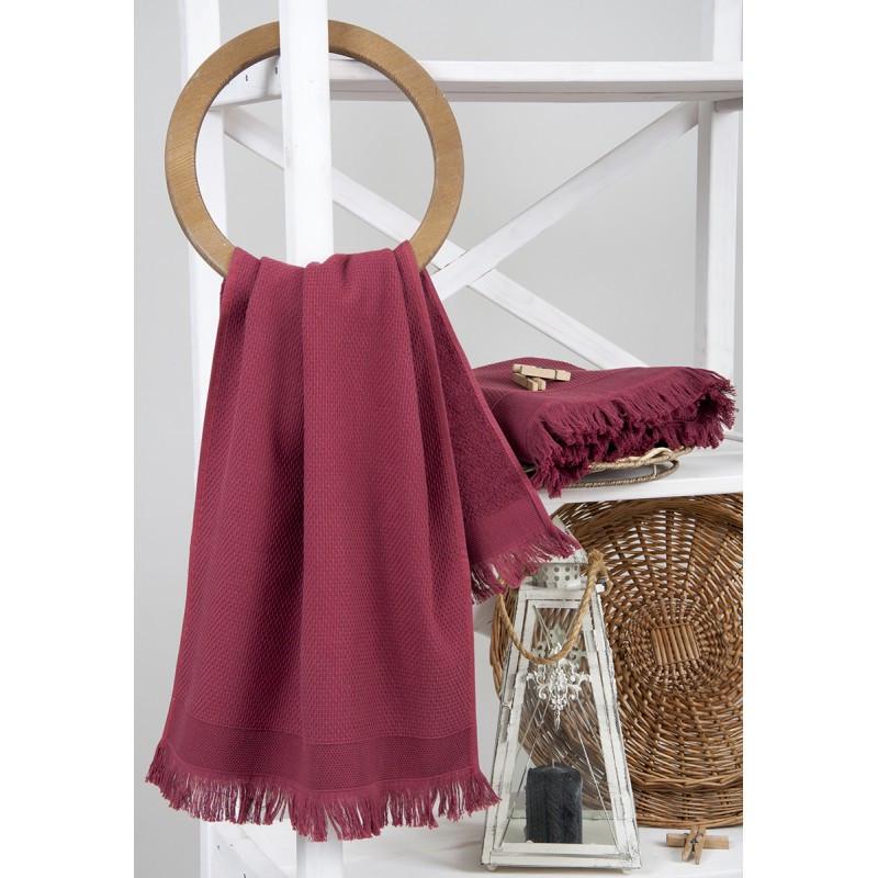 Полотенце махровое Buldans Siena Sour Cherry 90х150 (2000022100632)