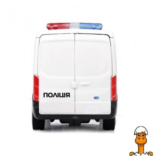 Автомодель TechnoDrive Fordtransit van полиция 3-16 лет (250343U) - фото 2