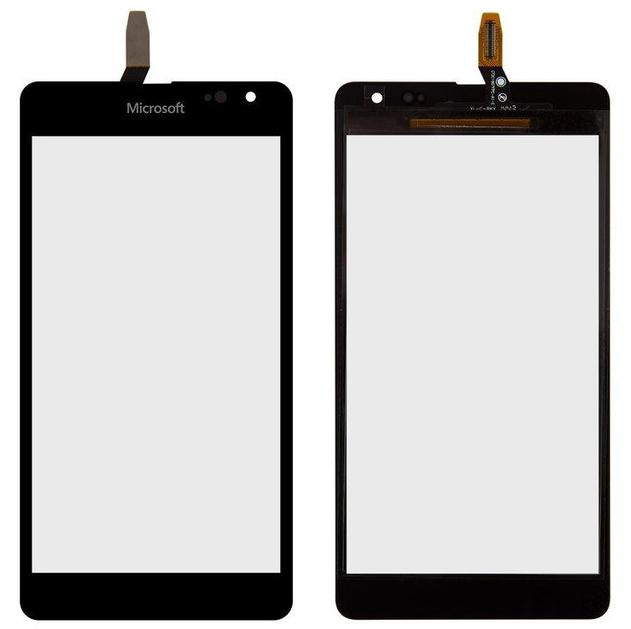 Экран Touchscreen для Microsoft Nokia 535 Lumia Dual SIM REV2C CT2C1607FPC-A1-E Черный (000017909)