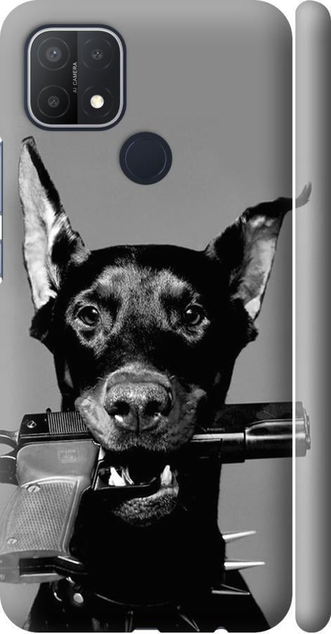 Чехол на Oppo A15 Доберман (2745m-2119-42517)