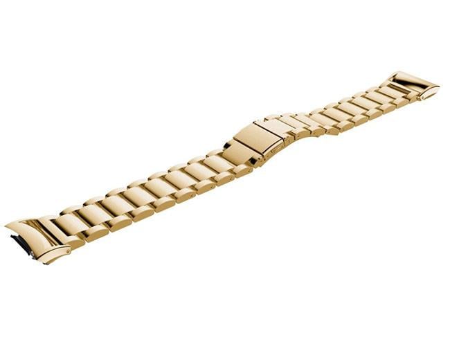 Металлический ремешок Primo для фитнес браслета Samsung Gear Fit 2/Fit 2 Pro SM-R360/R365 Gold (784513924)