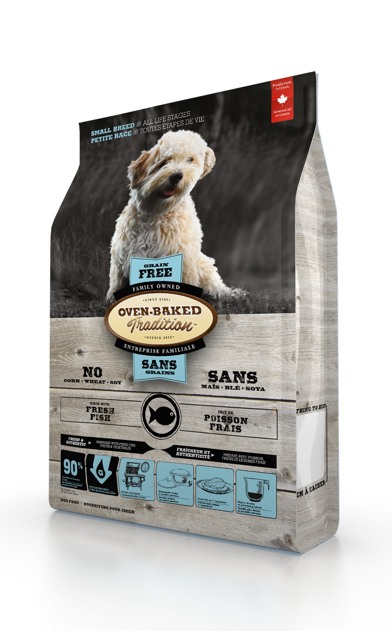 Корм для собак сухой Oven-Baked Tradition из свежего рыбного мяса 2,27 кг