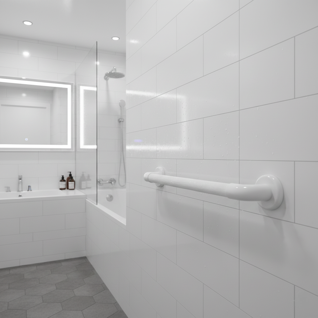 Поручень пристенный King 45 см (45-00) - фото 2 Поручень пристенный King 45 см (45-00) - фото 2