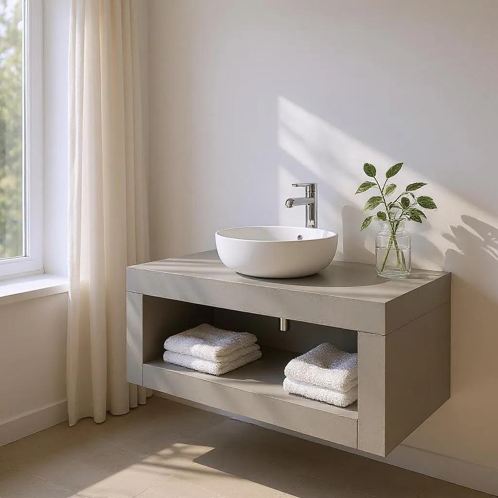 Тумба для ванной комнаты Лами 3297 tought 100 см Grey (2441) - фото 4 Тумба для ванной комнаты Лами 3297 tought 100 см Grey (2441) - фото 4