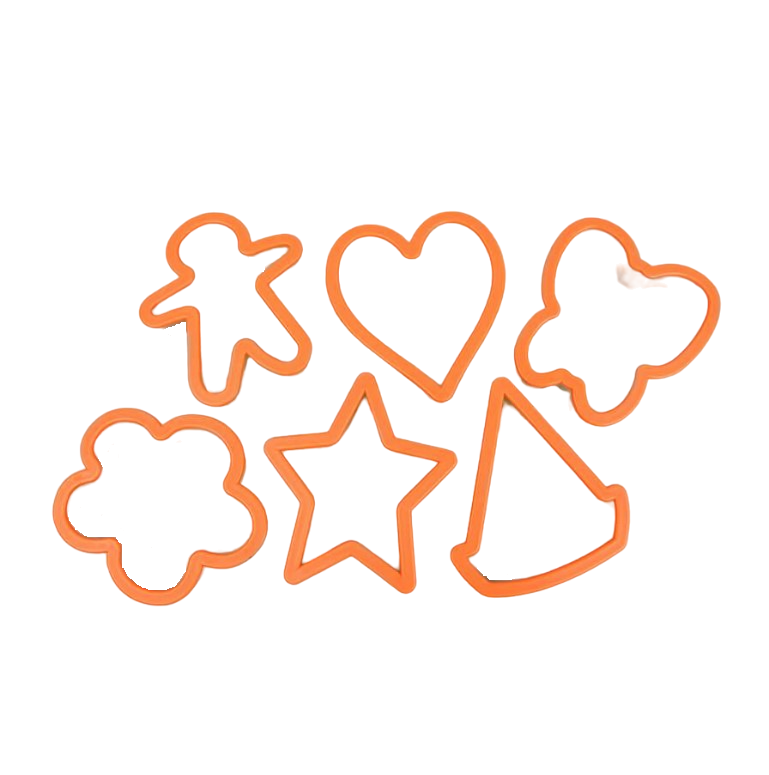 Набор форм для печенья пластиковых Maestro MR-1169 6 шт.