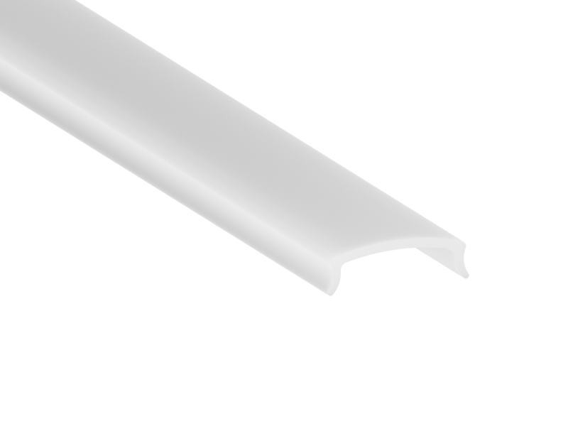 Профіль алюмінієвий для світлодіодної стрічки LEDUA АЛ-02-2 накладний 2 м Чорний (4290) - фото 5