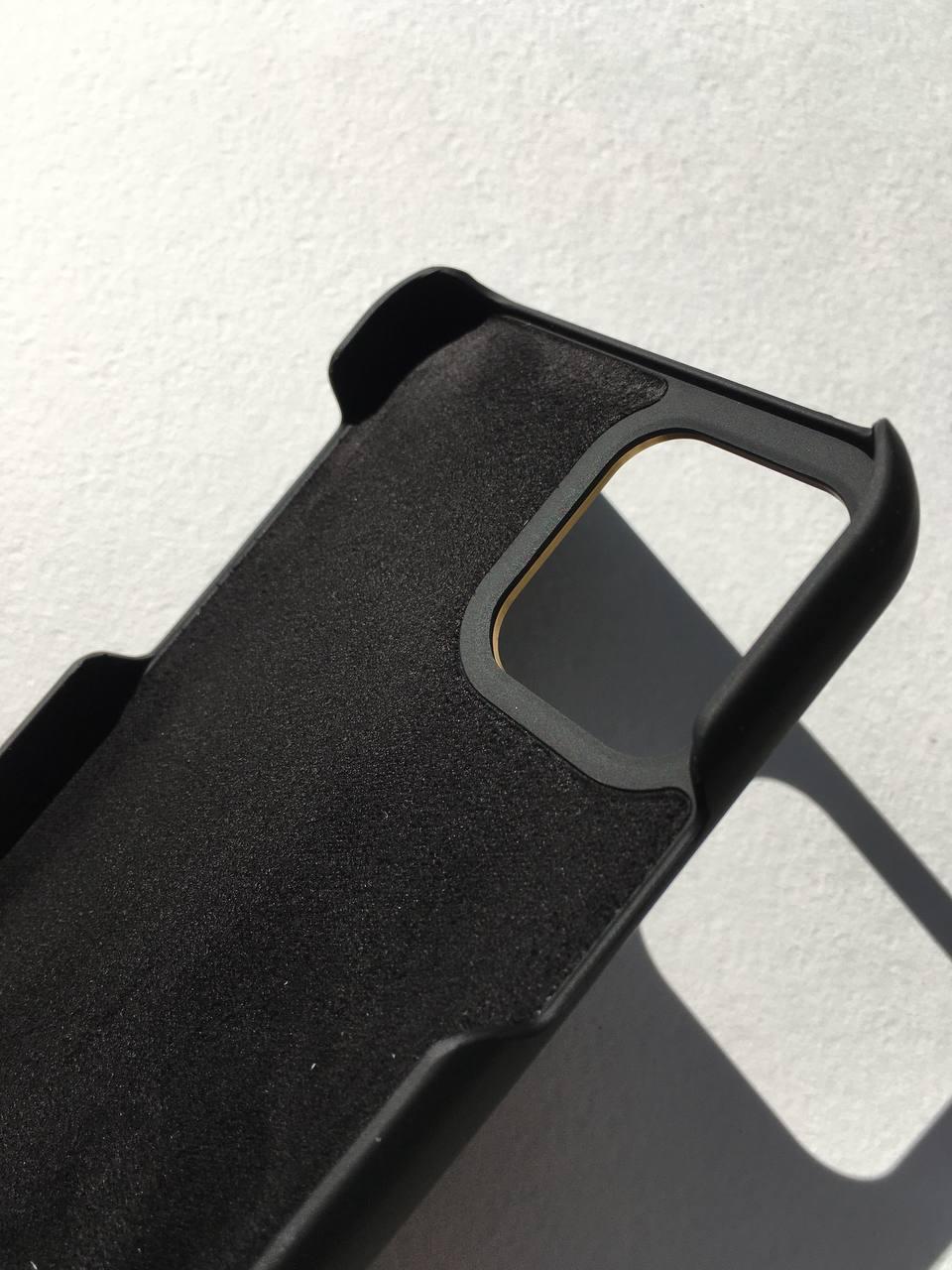 Чохол протиударний iDeal of Sweden Atelier IDACSS22-2061-236 для Iphone 12/12 Pro Neo Noir Croco (12089461) - фото 6