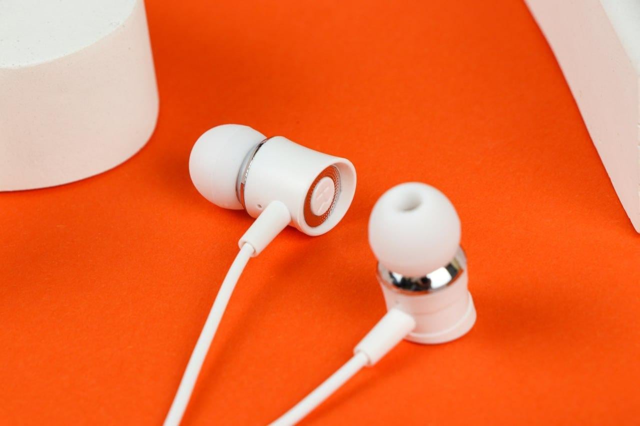 Навушники вакуумні Hoco M37 mini-jack 3,5 мм White (1895521179)