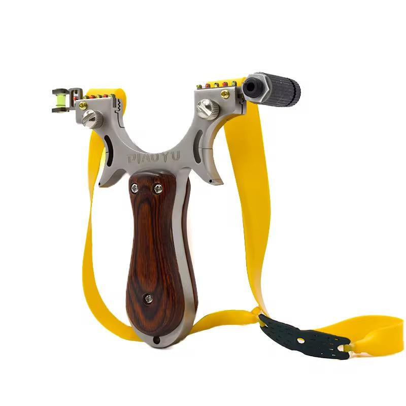 Рогатка спотривна SFU Sport Wood металева з деревяними накладками та лазерним прицілом (0033)