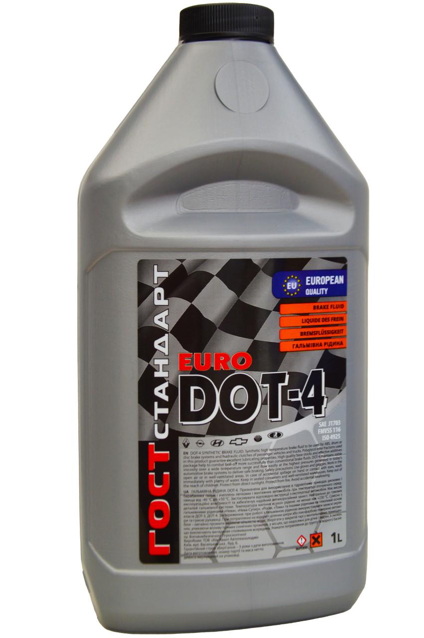 Тормозная жидкость Euro DOT-4 ГОСТстандарт 1 л (905773)