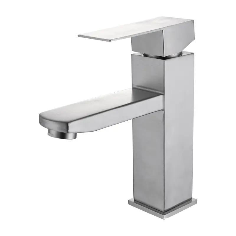 Змішувач для умивальника LID з нержавіючої сталі Сатин (136430000)