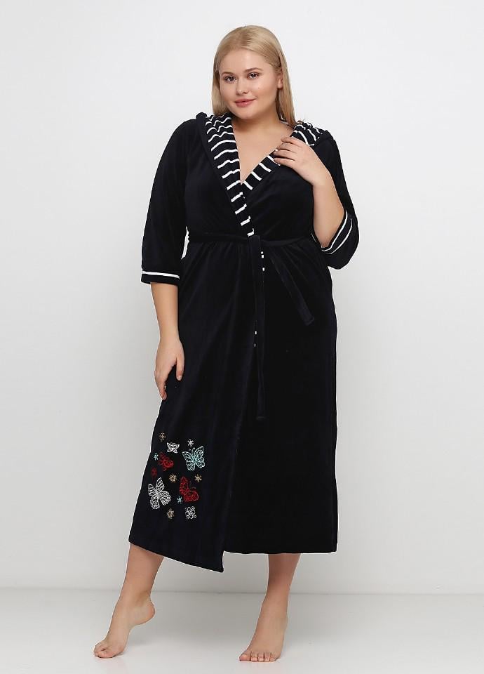 Халат Wild Love 2XL темно-Синий (20926)