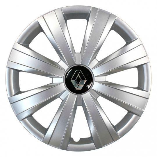 Автомобильные колпаки SKS 328 R15 с логотипом Renault 4 шт. Серебристый