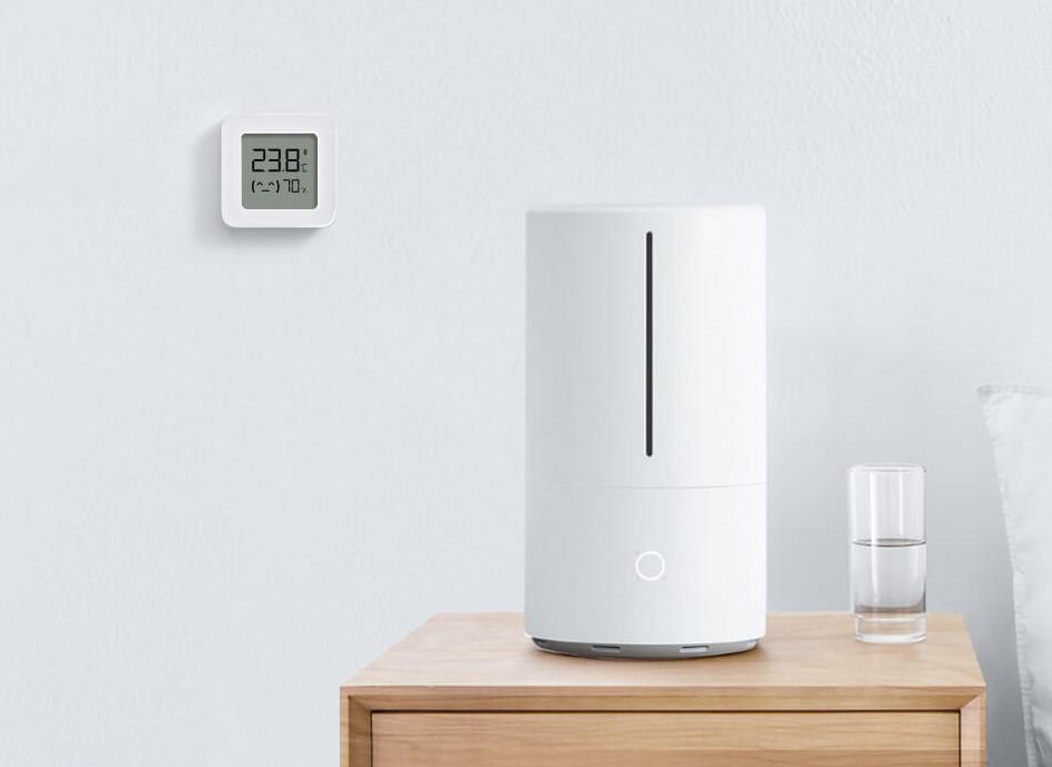 Термометр-гігрометр Mijia Bluetooth Thermometer 2 LYWSD03MMC компактний - фото 3