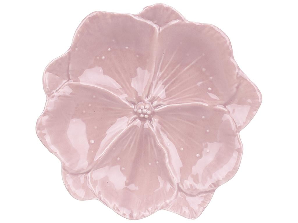 Блюдо фарфоровое Цветок 18,5 см Пепел розы (BDI-727-514) Блюдо фарфоровое Цветок 18,5 см Пепел розы (BDI-727-514)
