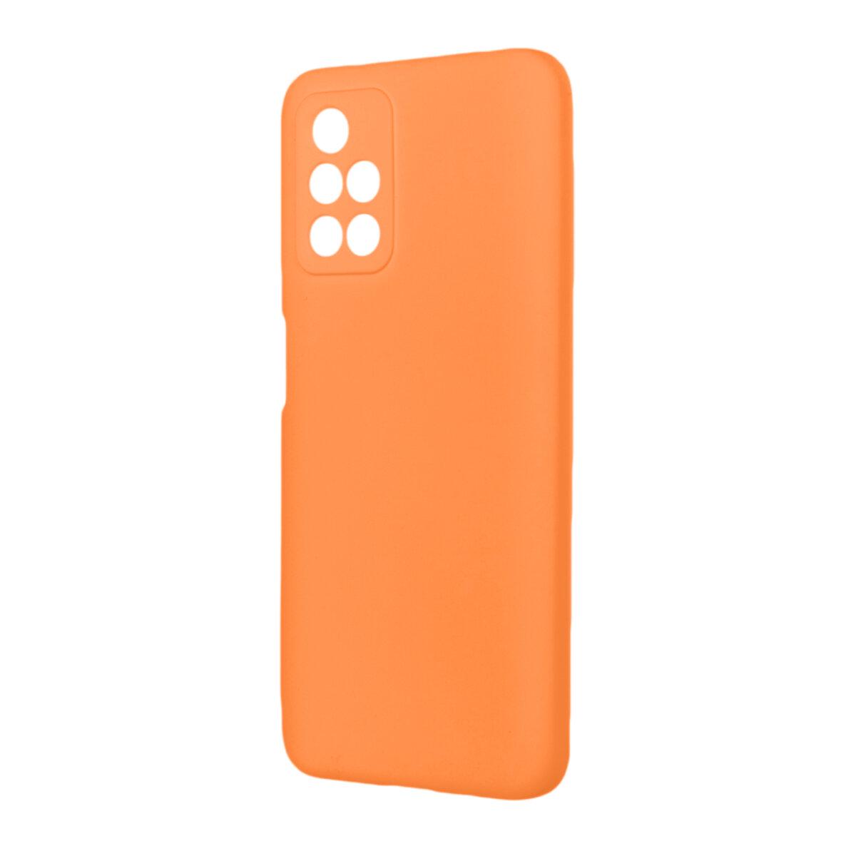 Противоударный чехол для Xiaomi Redmi 10 Cosmiс Full Case HQ 2mm / Orange Red
