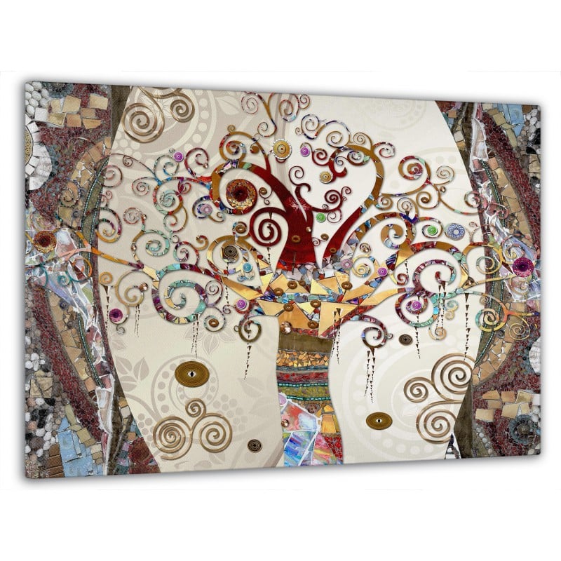 Картина на стіну у вітальню/спальню Дерево життя 60x100 см (MK10153_M) Картина на стіну у вітальню/спальню Дерево життя 60x100 см (MK10153_M)