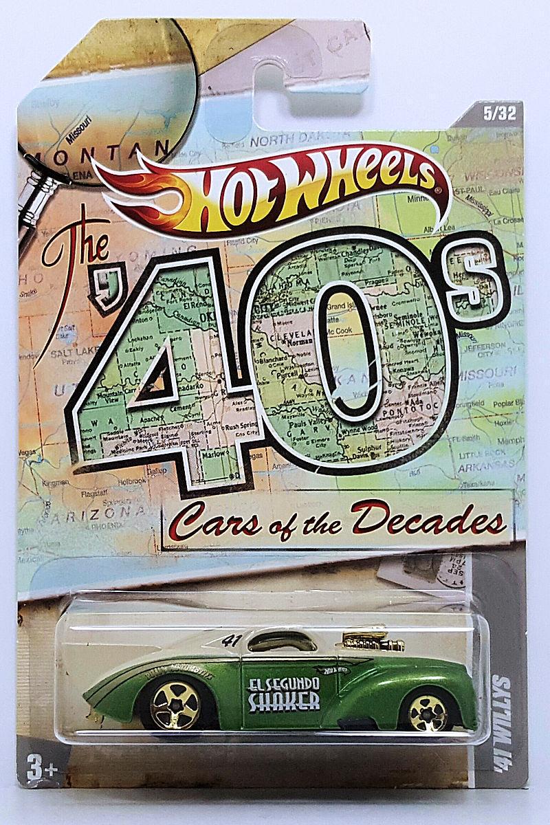 Игрушечная машинка Hot Wheels 41 Willys 2011 Cars of the Decades 5/32 The 40s (V4421)