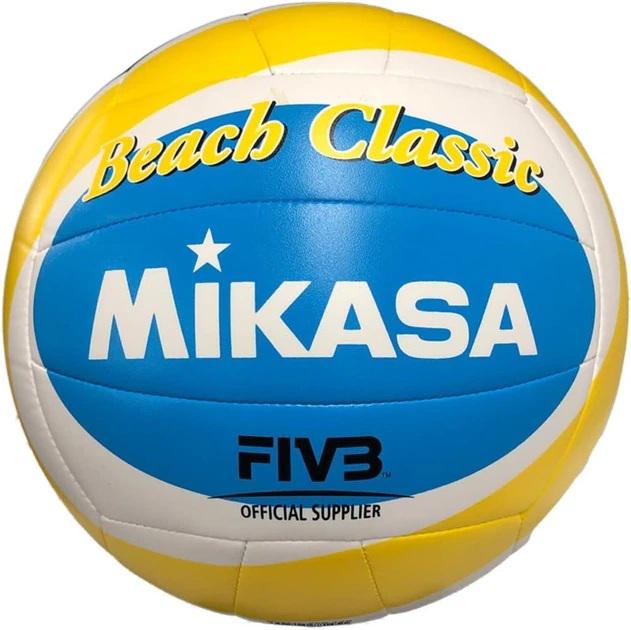 Мяч для пляжного волейбола Mikasa Beach Classic BV543C-VXB-YSB р. 5