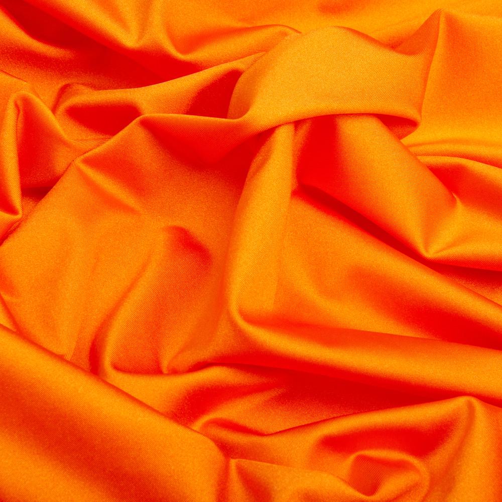 Ткань трикотаж Бифлекс 200 гр/м2 эластичная для купальников и спортивной одежды Оранжевый - фото 2 Ткань трикотаж Бифлекс 200 гр/м2 эластичная для купальников и спортивной одежды Оранжевый - фото 2