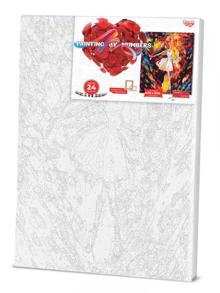 Картина по номерам Danko Toys Балерины Балерина 40х50 см рус. в термопакете (KpNe-01-06) Картина по номерам Danko Toys Балерины Балерина 40х50 см рус. в термопакете (KpNe-01-06)