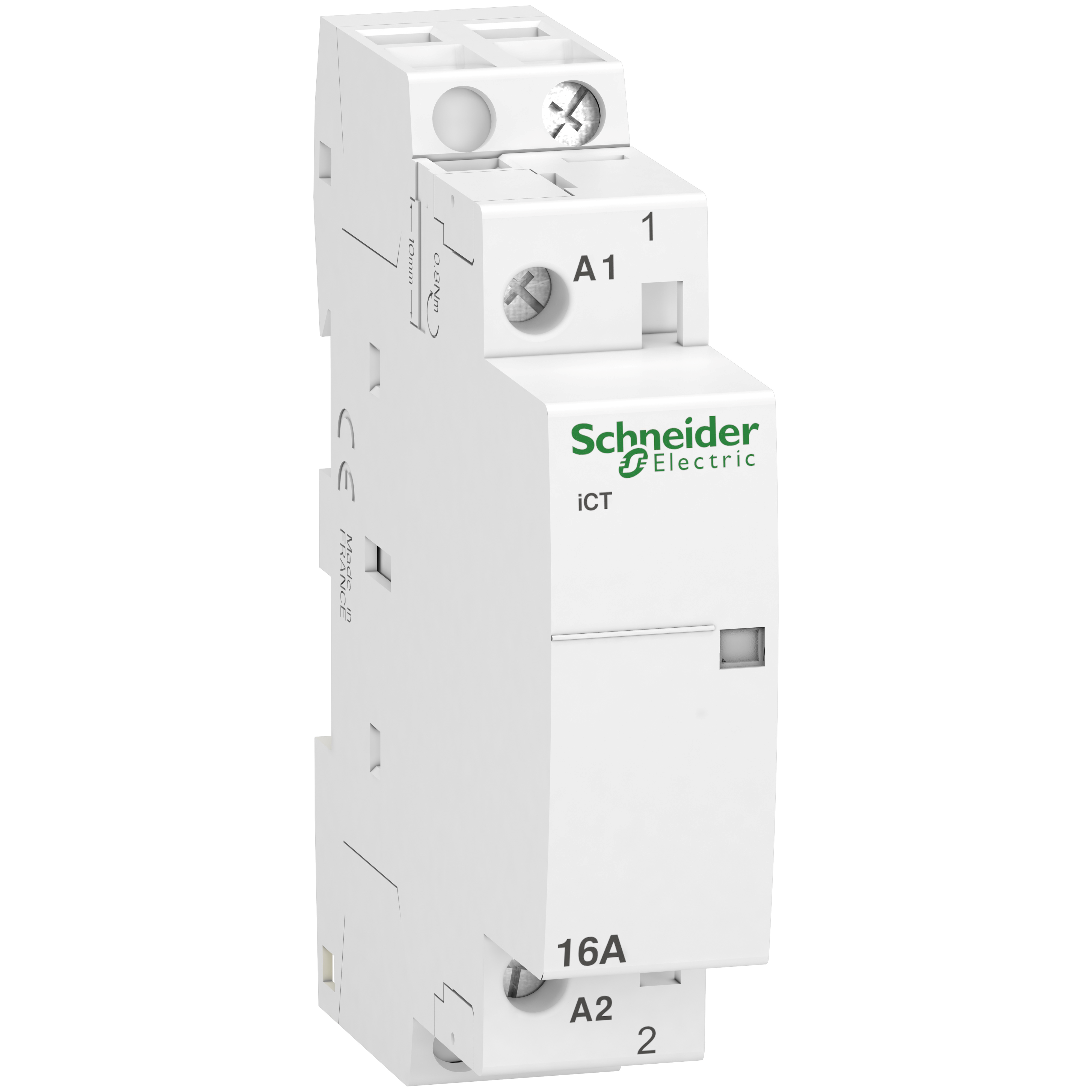 Контактор модульный Schneider Electric Acti9 iCT 1P 16A 1NO 12V (A9C22011)