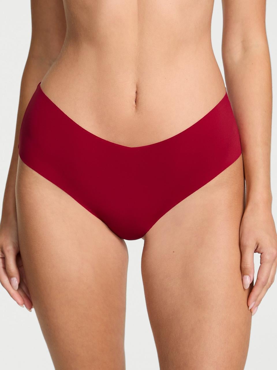 Трусики женские Victoria's Secret No-Show Strappy Cheeky XS Красный (3182008409)