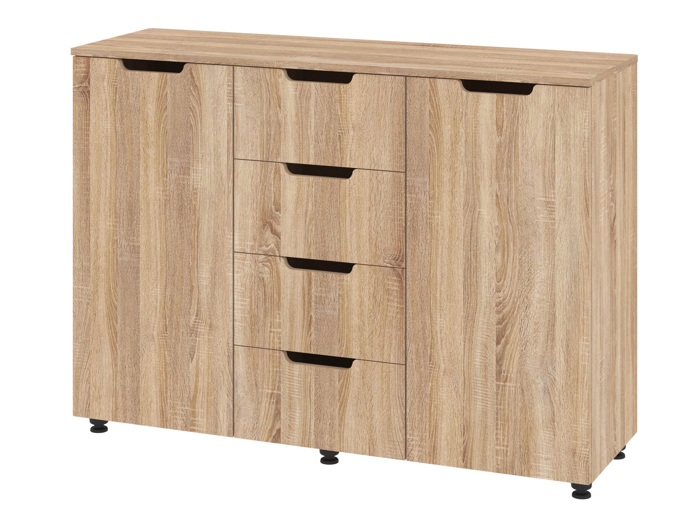 Комод с ящиками PEHOTIN ЭКО К-4+2 ДСП 120х38х87,5 см Дуб сонома (PN-100615)
