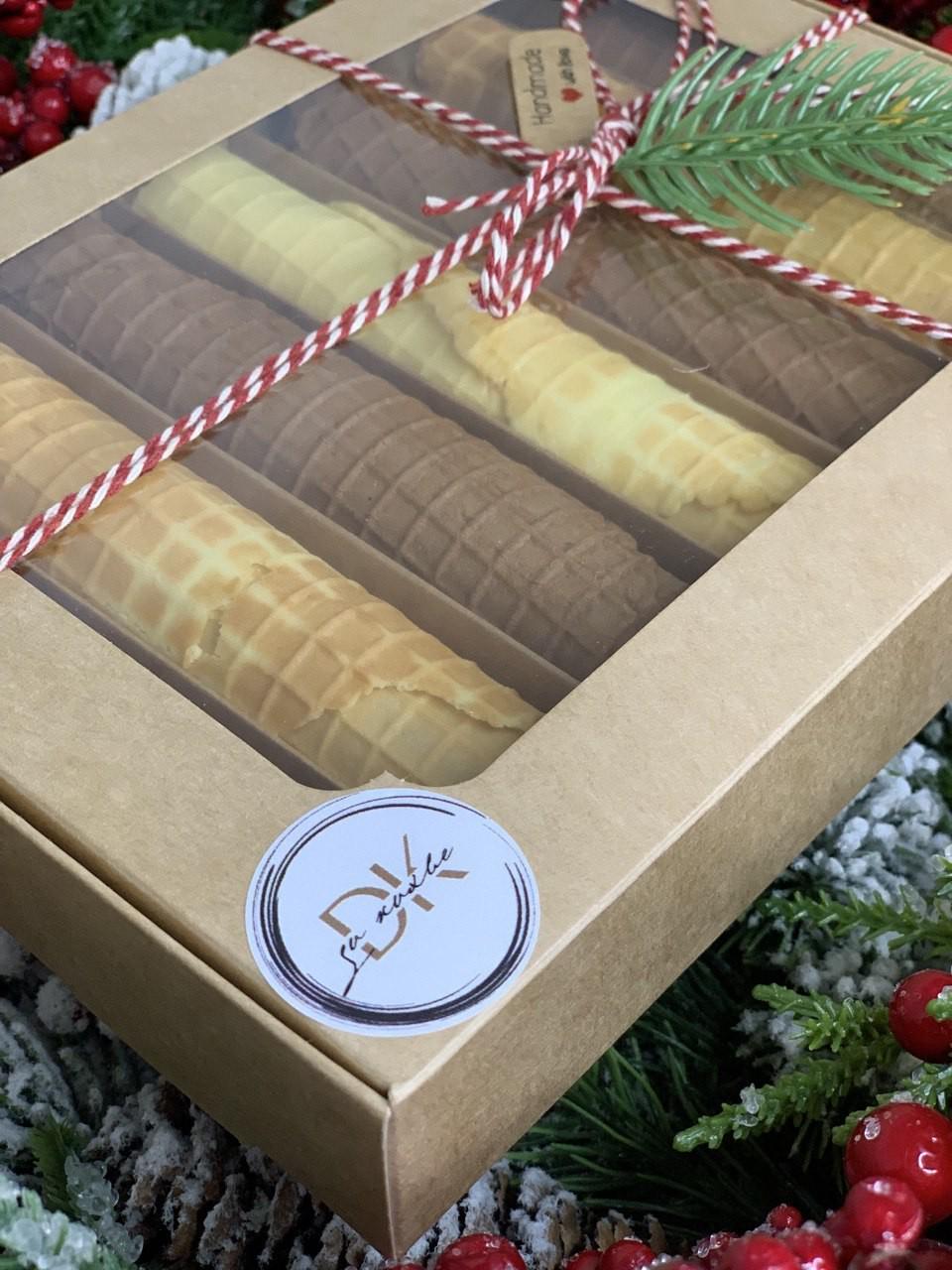 Подарунковий набір До кохве асорті 4 шоколадні трубочки з Nutella/3 трубочки зі згущеним молоком - фото 2 Подарунковий набір До кохве асорті 4 шоколадні трубочки з Nutella/3 трубочки зі згущеним молоком - фото 2