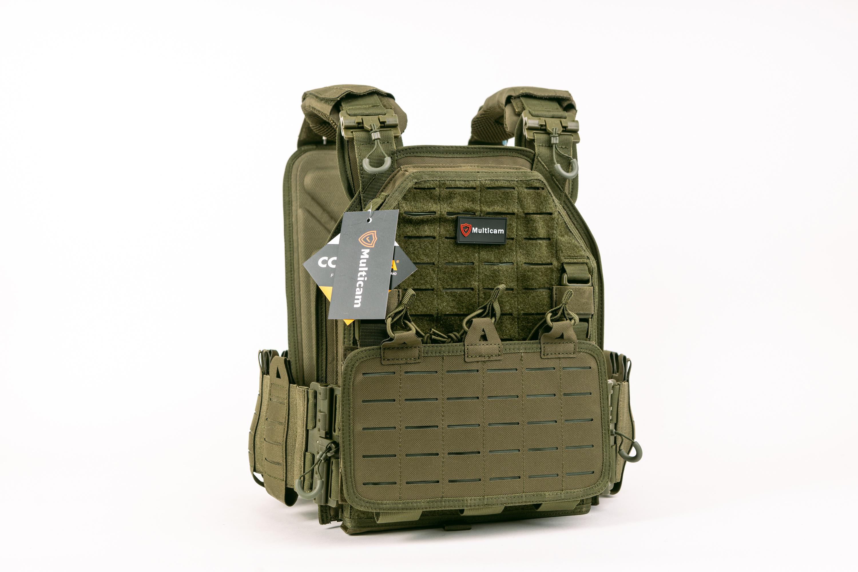 Плитоноска Multicam X650 MOLLE Cordura 1000D Оливковый (10070005) - фото 7