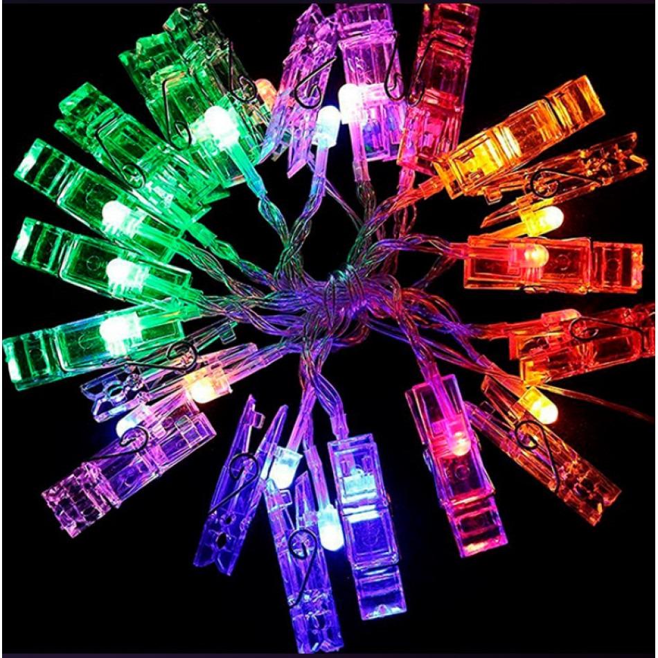 Гірлянда світлодіодна R96133-C Прищіпки 3 м 20 led - фото 2