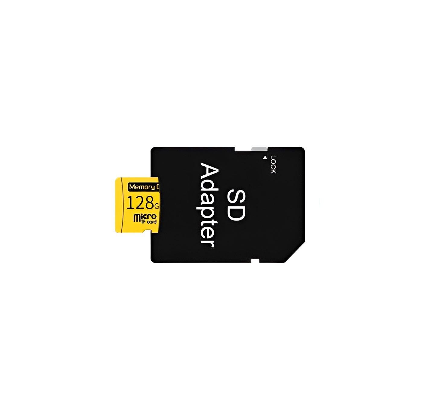 Карта памяти Memory Card microsd класс 10 с адаптером 128 Гб (1896549349)